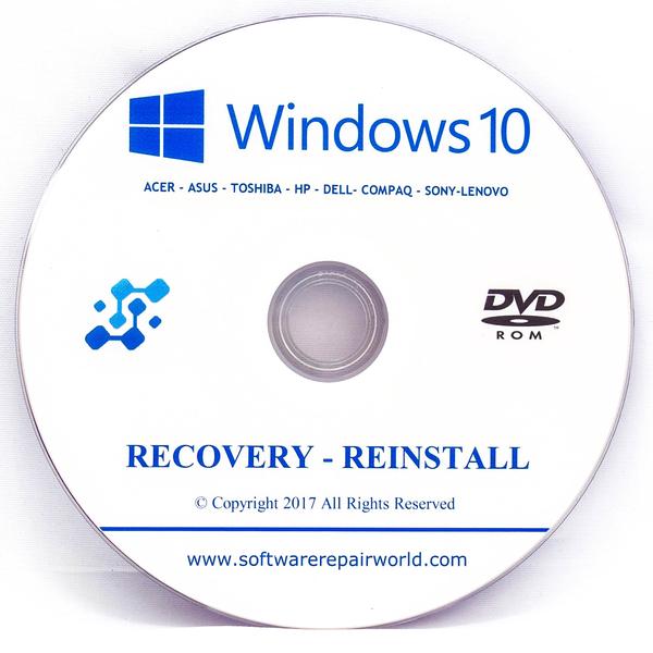 Asus recovery disk windows 10 download software